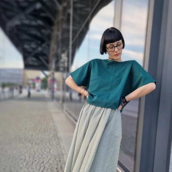 Bluza kimono zielony