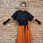Bluza kimono czarna