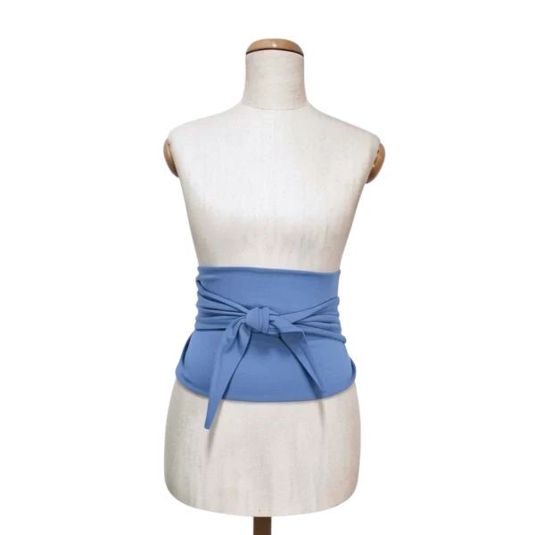 Szeroki pas błękit