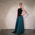 Ryba_spodnie_spodnica_koło_eleganckie_wyjątkowe_nietuzinkowe_zieleń butelkowa_1.jpg