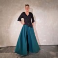 Ryba_spodnie_spodnica_koło_eleganckie_wyjątkowe_nietuzinkowe_zieleń butelkowa_5.jpg